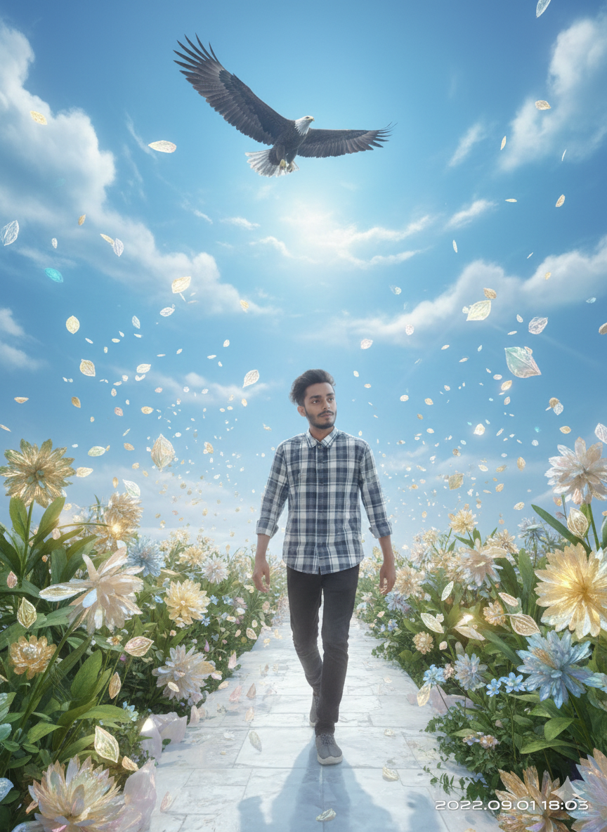 Portrait of Taher the Air Man